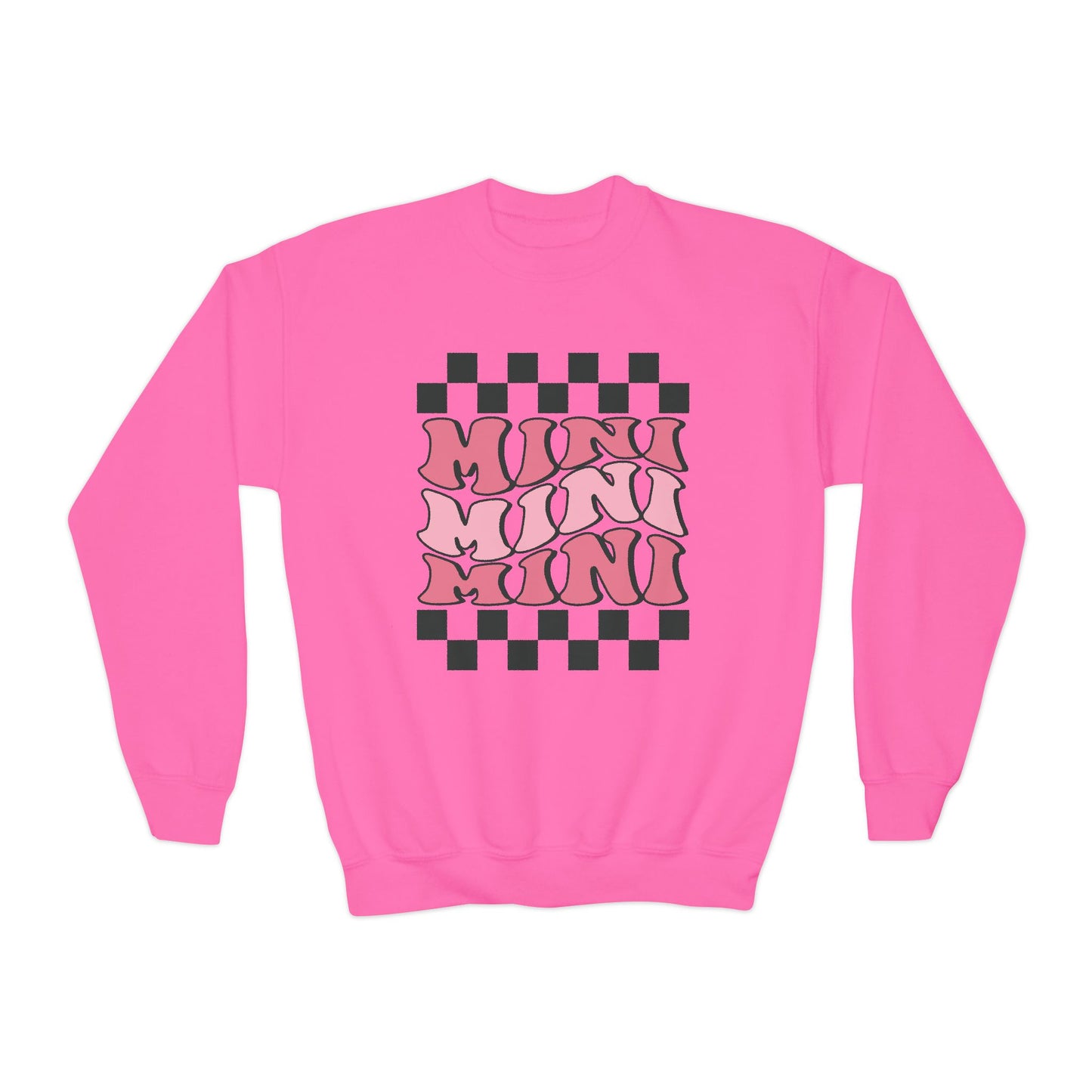 Mini Valentine Crewneck Sweatshirt, Cozy Kids Sweater for Mother-Daughter Matching Outfits, Valentine Present, Youth Sweatshirt