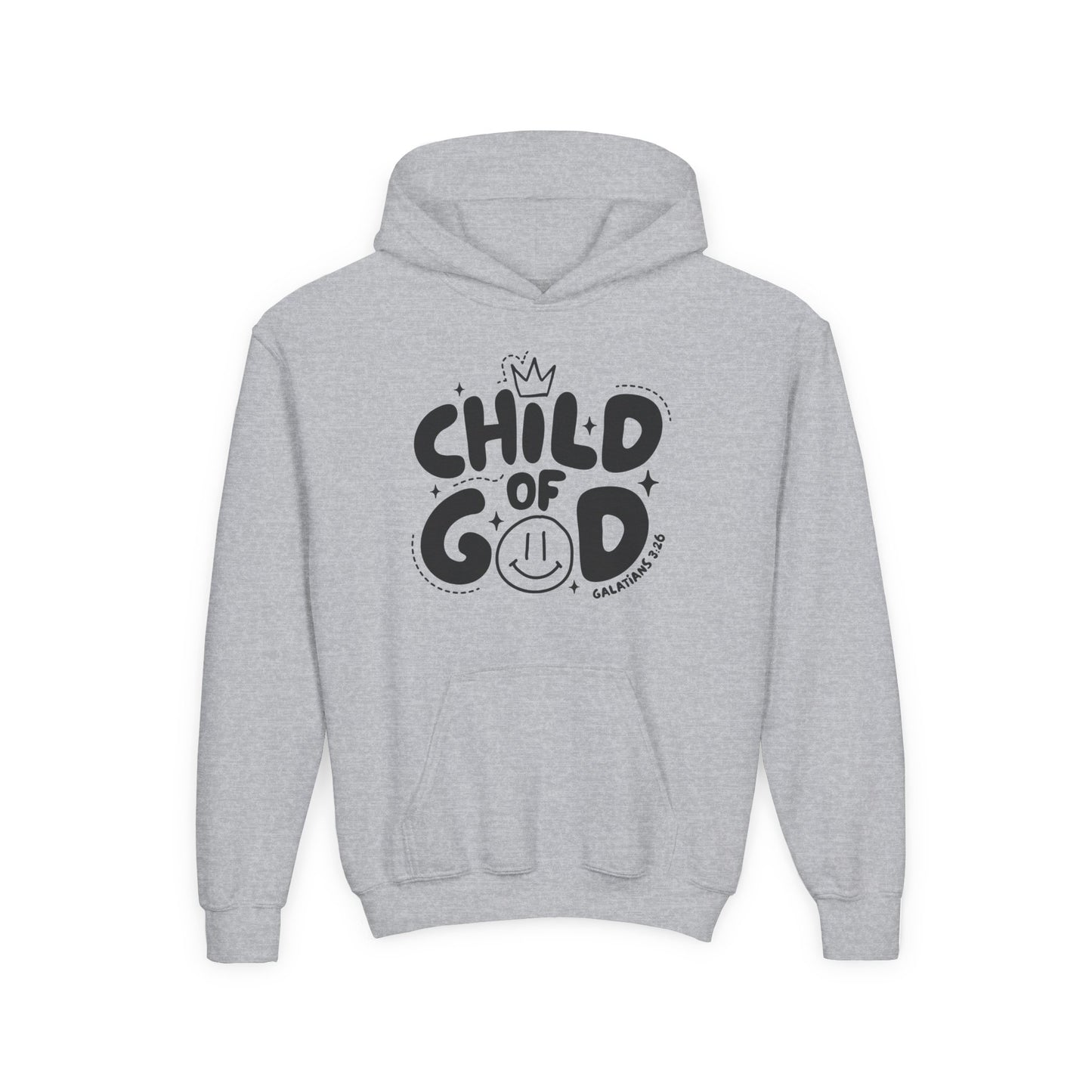 Christian Kids Hoodie, Child of God Youth Sweatshirt, Most Loved Christian Children, Religious Apparel, Kids Faith Clothing