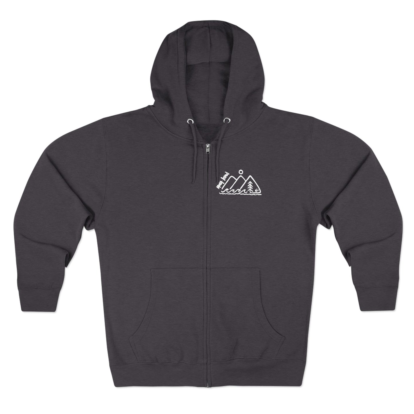 Can't Stop Wont Stop Foundation Unisex Zip Hoodie, Most Loved Co Collab, Beach Cozy Wear, Disability Support, Inclusive Wellness, Charity
