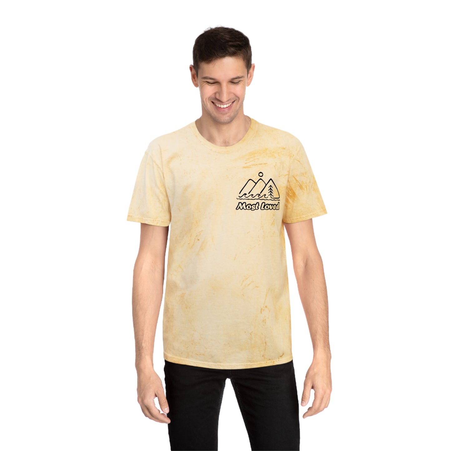 Color Blast Camping Tee, Mountain and Ocean Lover Gift, Unisex Adventure T-Shirt, Outdoor Enthusiast Shirt, Nature Inspired Apparel