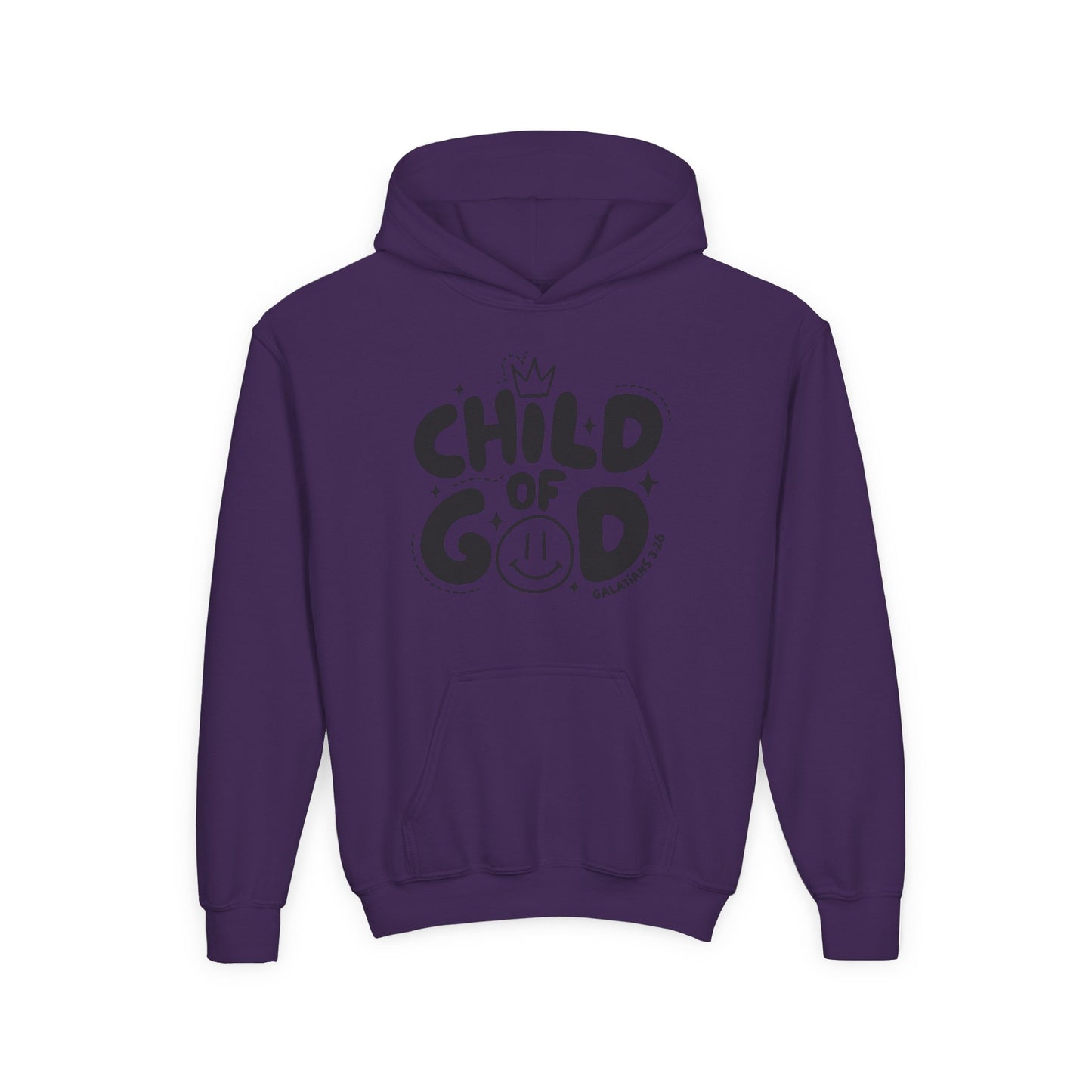 Christian Kids Hoodie, Child of God Youth Sweatshirt, Most Loved Christian Children, Religious Apparel, Kids Faith Clothing