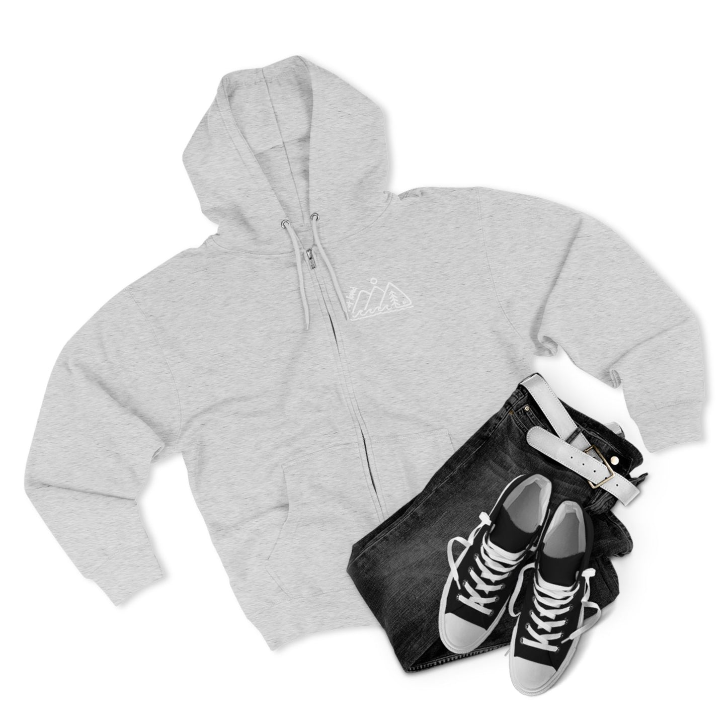 Can't Stop Wont Stop Foundation Unisex Zip Hoodie, Most Loved Co Collab, Beach Cozy Wear, Disability Support, Inclusive Wellness, Charity
