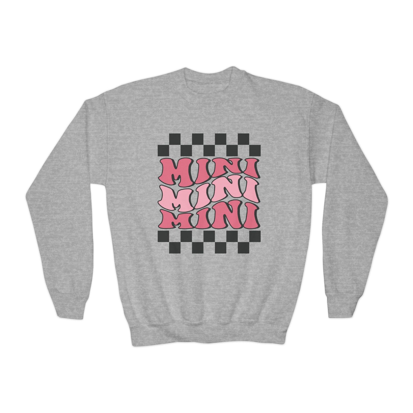 Mini Valentine Crewneck Sweatshirt, Cozy Kids Sweater for Mother-Daughter Matching Outfits, Valentine Present, Youth Sweatshirt