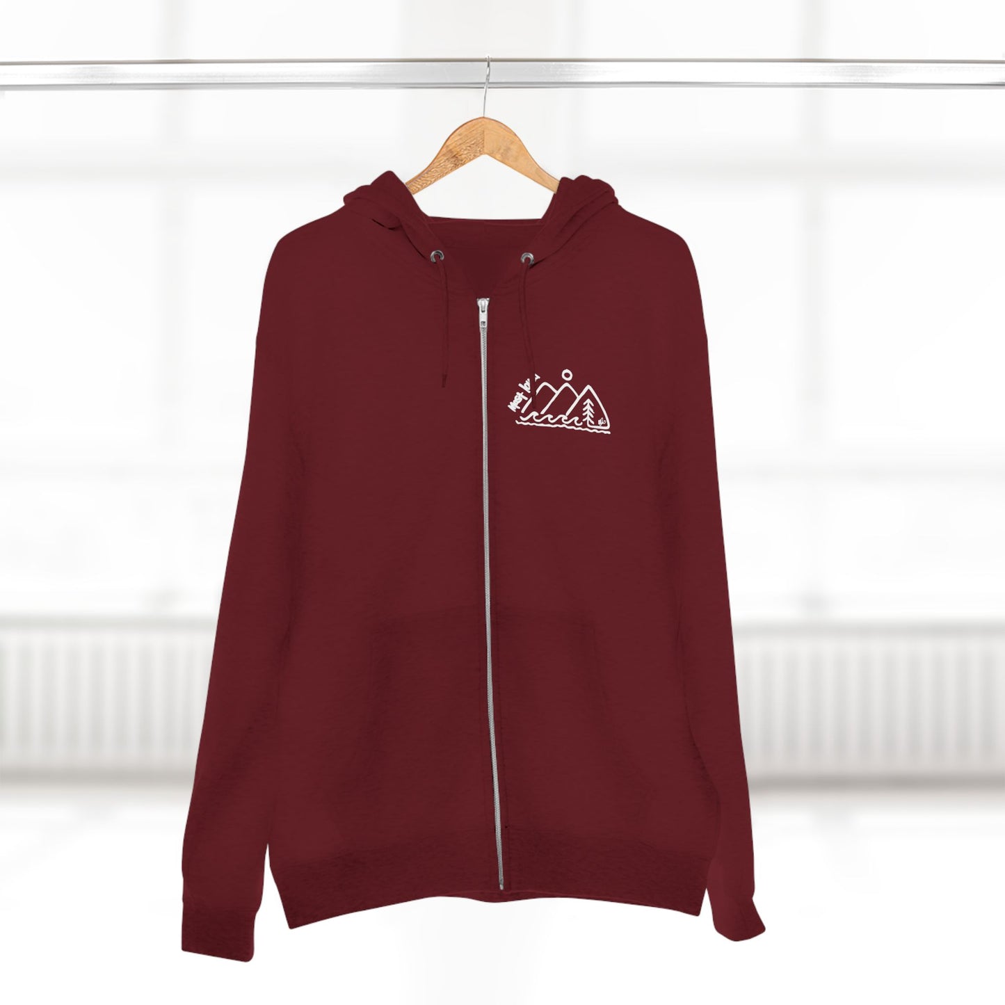 Can't Stop Wont Stop Foundation Unisex Zip Hoodie, Most Loved Co Collab, Beach Cozy Wear, Disability Support, Inclusive Wellness, Charity
