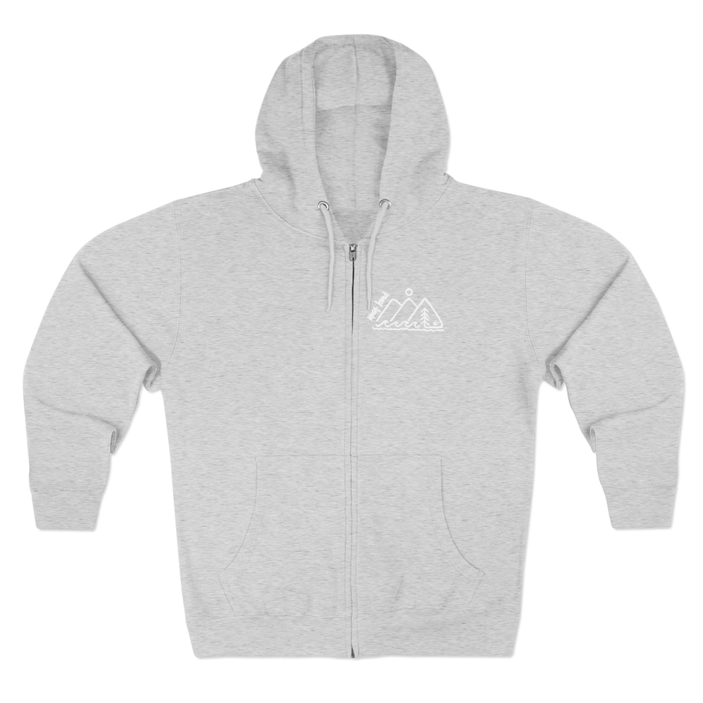 Can't Stop Wont Stop Foundation Unisex Zip Hoodie, Most Loved Co Collab, Beach Cozy Wear, Disability Support, Inclusive Wellness, Charity