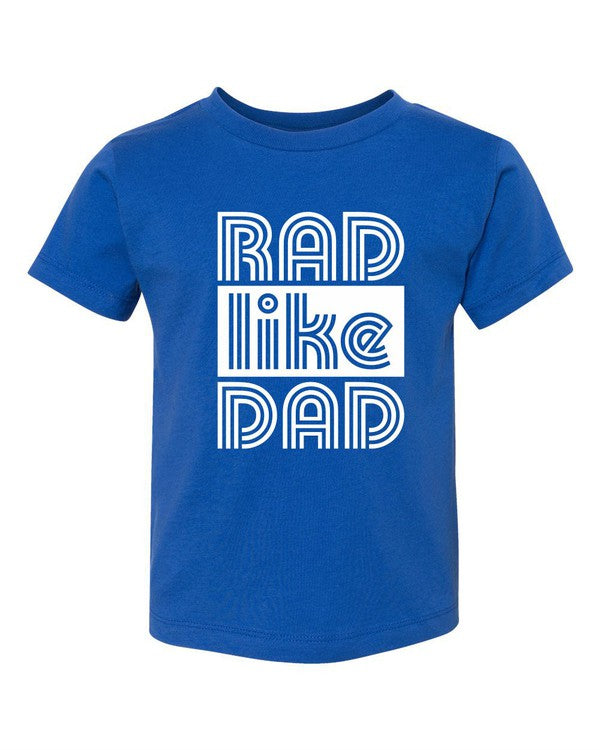 RAD like DAD TODDLER Softstyle Tee