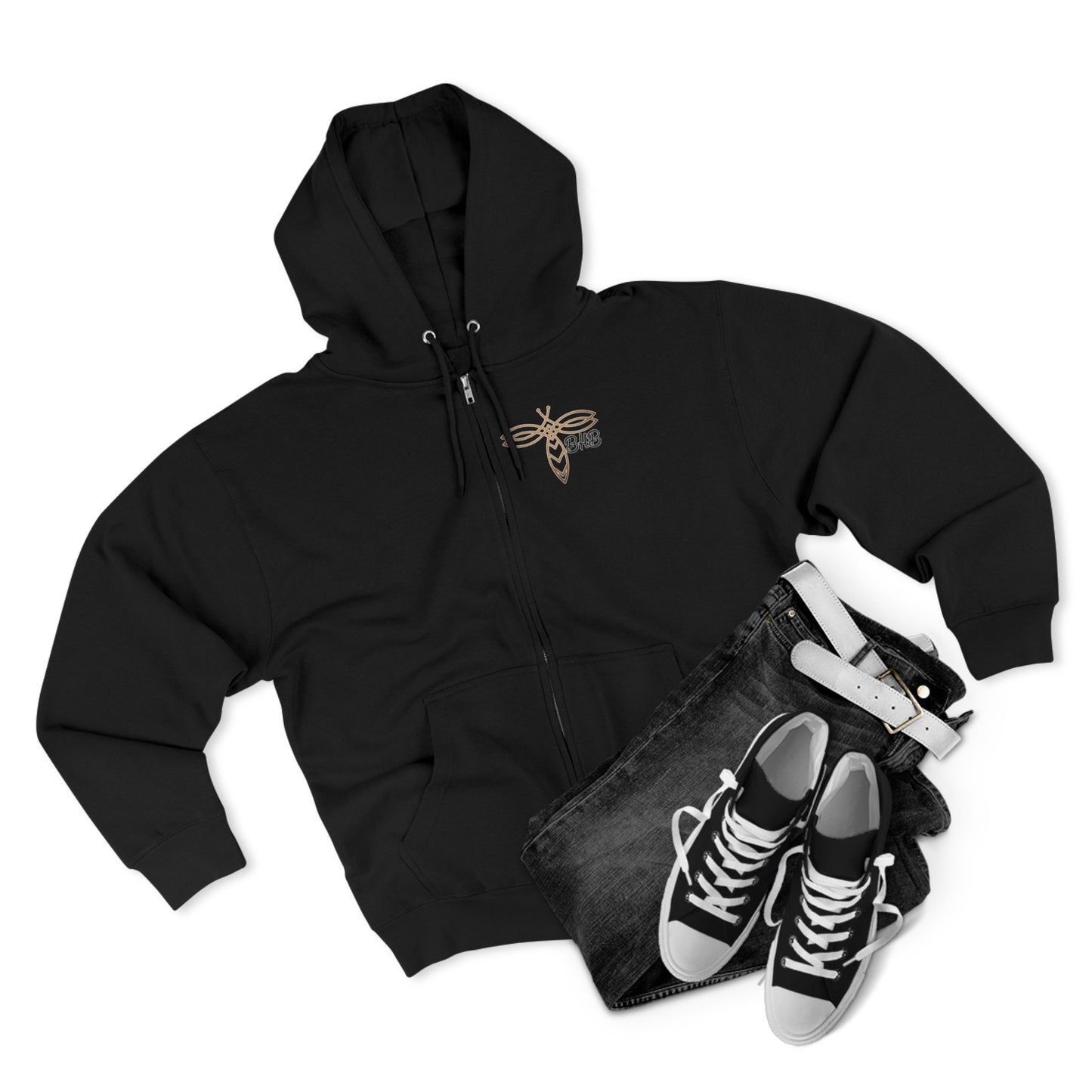 Behold His Blessings Collaboraton - Unisex Zip Hoodie