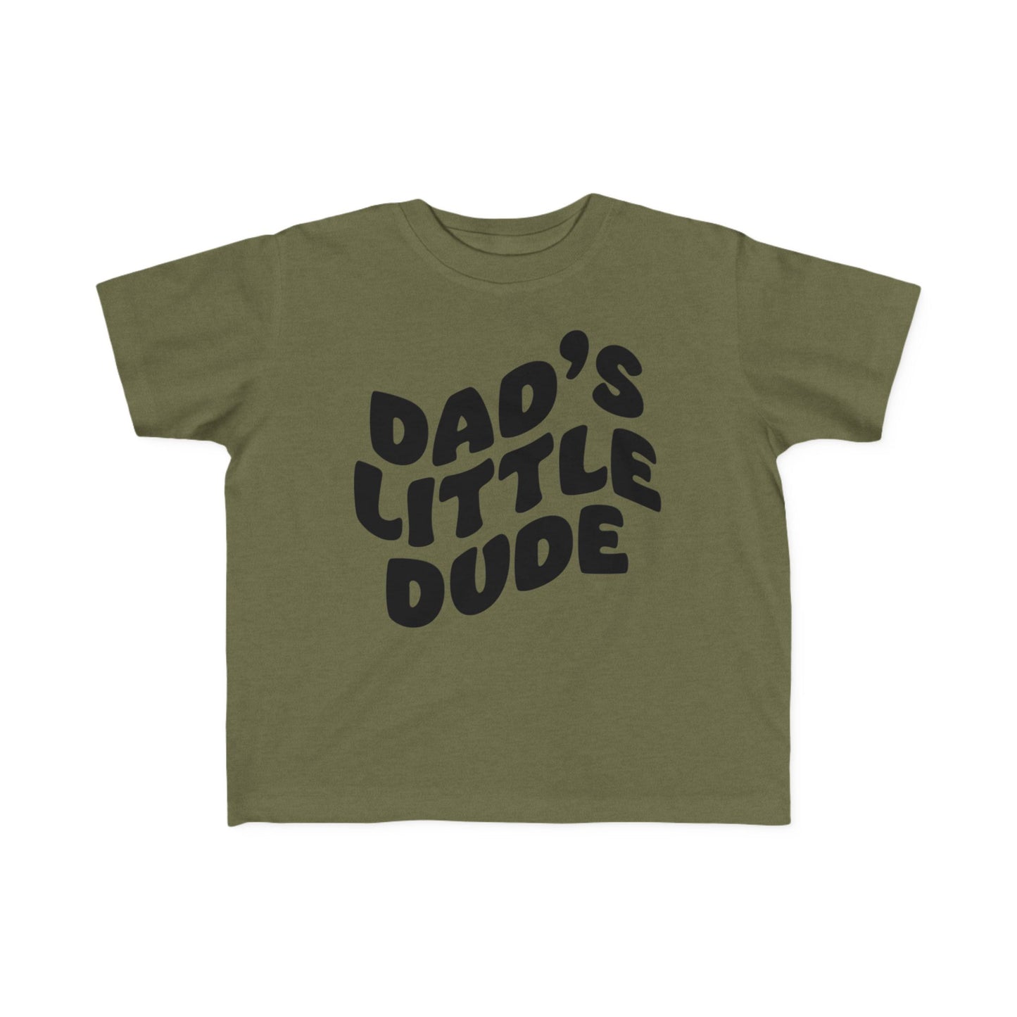 Toddler Tee - Little Dude Shirt, Boys Shirt, Dads Little Dude, Country Surf Design