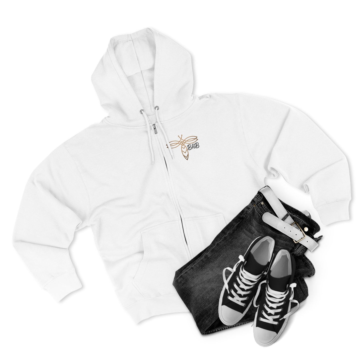 Behold His Blessings Collaboraton - Unisex Zip Hoodie