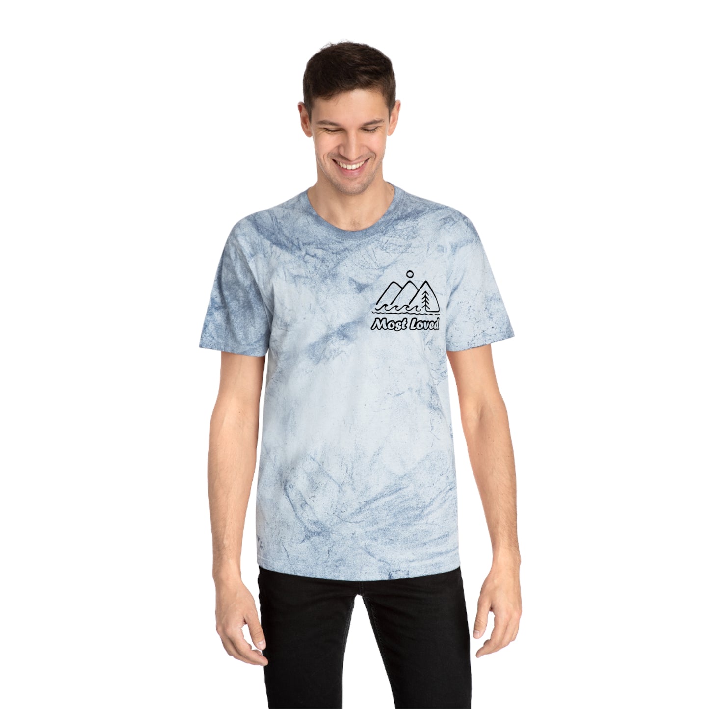 Color Blast Camping Tee, Mountain and Ocean Lover Gift, Unisex Adventure T-Shirt, Outdoor Enthusiast Shirt, Nature Inspired Apparel