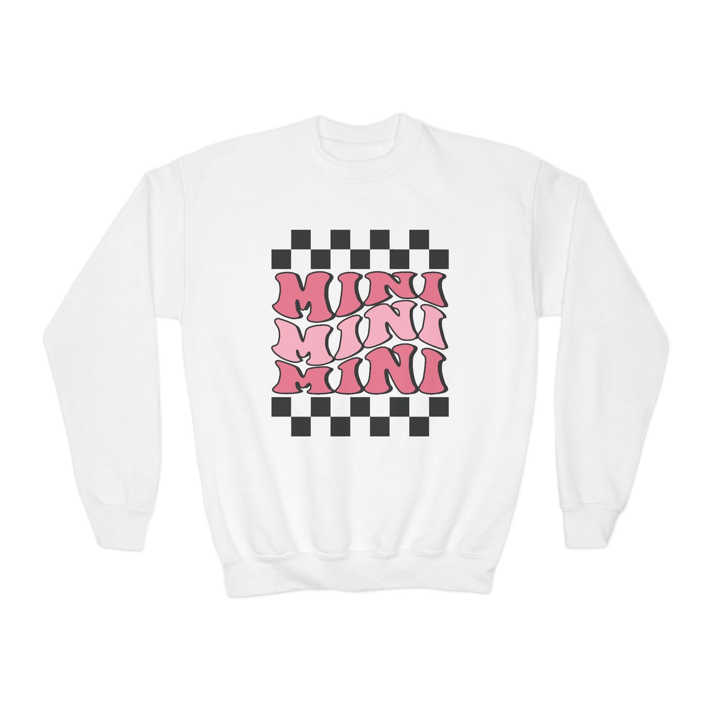 Mini Valentine Crewneck Sweatshirt, Cozy Kids Sweater for Mother-Daughter Matching Outfits, Valentine Present, Youth Sweatshirt