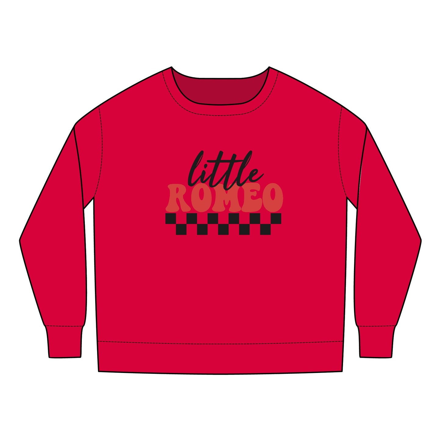 Little Romeo Toddler Sweatshirt, Boys Valentine Sweater, Valentine Boy, Unique Kids Gift, Toddler Fashion