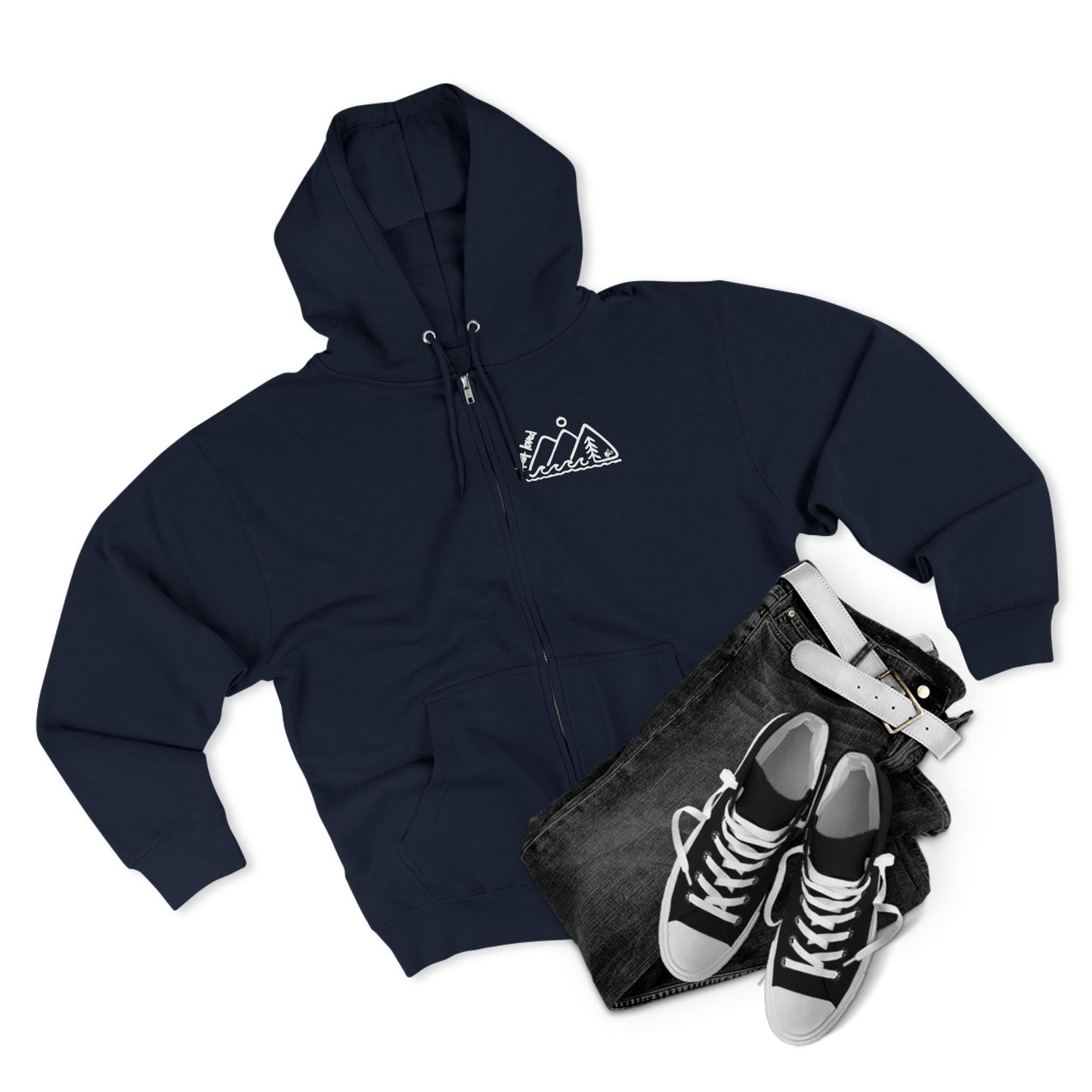 Can't Stop Wont Stop Foundation Unisex Zip Hoodie, Most Loved Co Collab, Beach Cozy Wear, Disability Support, Inclusive Wellness, Charity