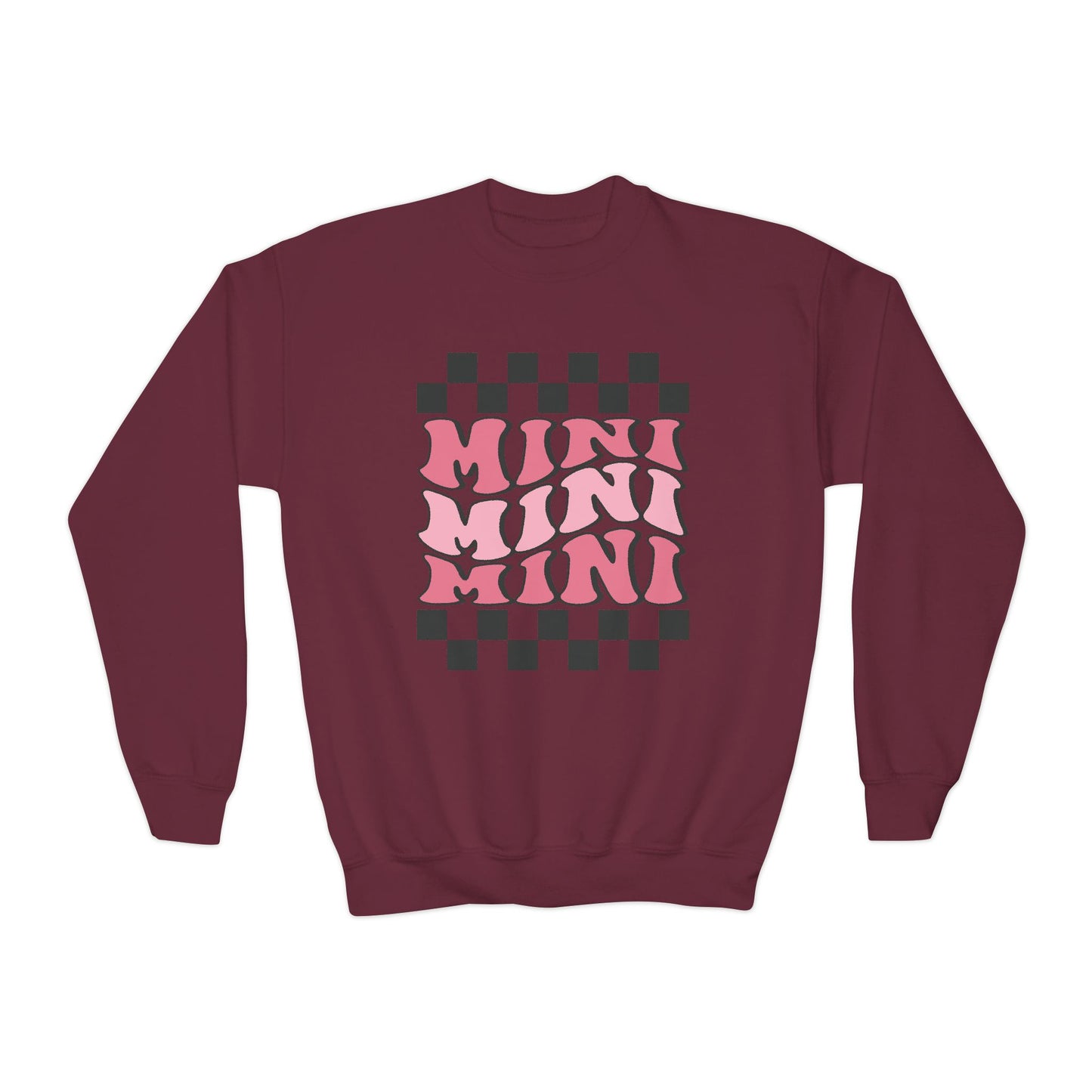 Mini Valentine Crewneck Sweatshirt, Cozy Kids Sweater for Mother-Daughter Matching Outfits, Valentine Present, Youth Sweatshirt