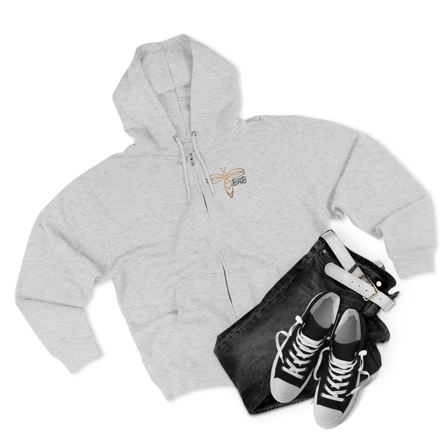Behold His Blessings Collaboraton - Unisex Zip Hoodie