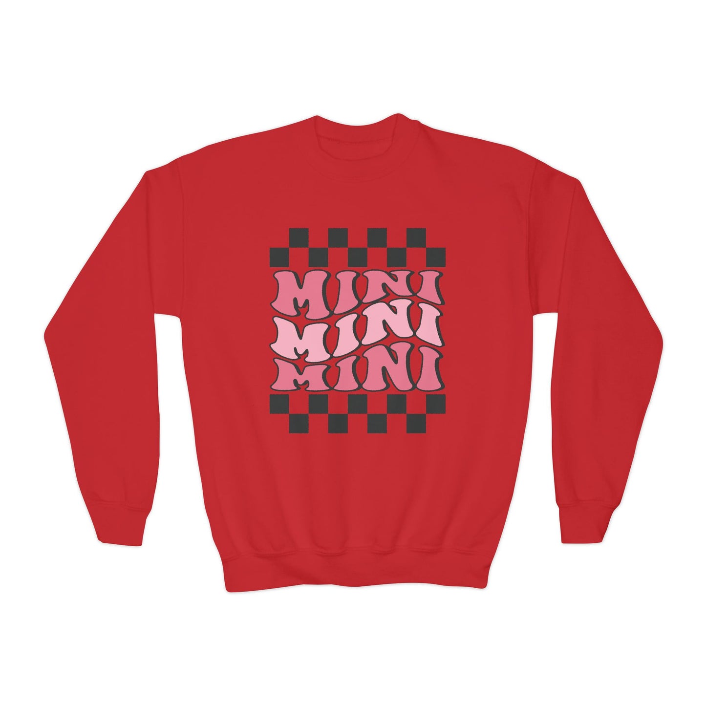 Mini Valentine Crewneck Sweatshirt, Cozy Kids Sweater for Mother-Daughter Matching Outfits, Valentine Present, Youth Sweatshirt