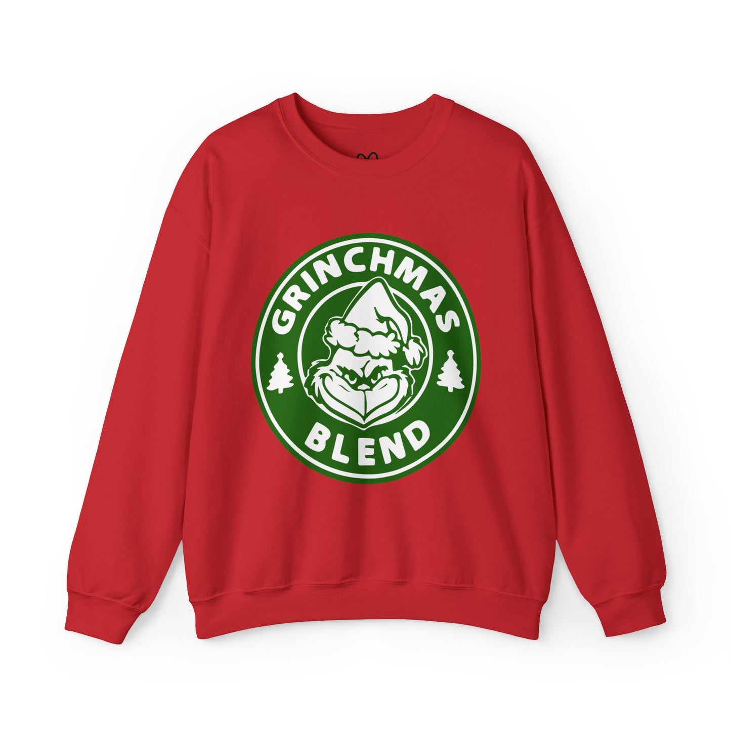 Seasonal Seller Sweatshirt: Grinchmas, Starbucks Grinch, Christmas, Unisex, Heavy Blend, Maximum Profit