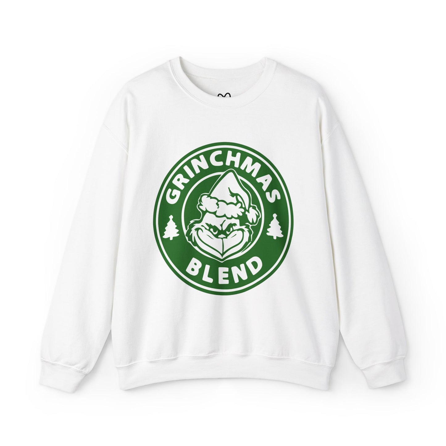 Seasonal Seller Sweatshirt: Grinchmas, Starbucks Grinch, Christmas, Unisex, Heavy Blend, Maximum Profit