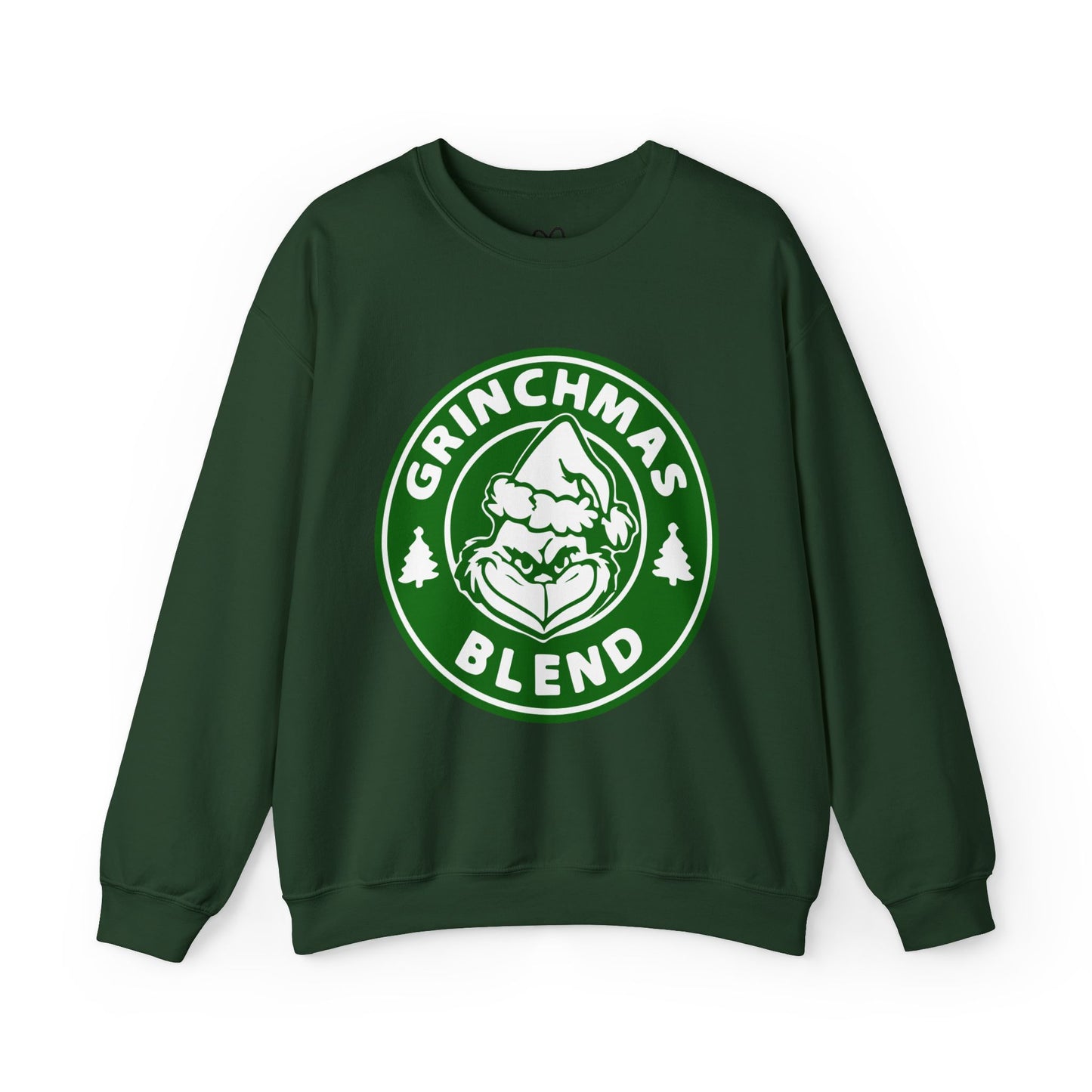 Seasonal Seller Sweatshirt: Grinchmas, Starbucks Grinch, Christmas, Unisex, Heavy Blend, Maximum Profit
